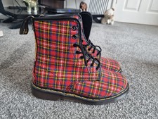 Martens 1460 plaid for sale  HULL