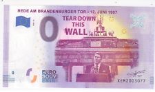 BILLET 0 € ALLEMAGNE REDE AM BRANDENBURGER TOR - 12. JUNI 1987 2020 - 35 comprar usado  Enviando para Brazil