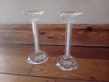 Pretty set...glass..pair ...ca for sale  ST. AUSTELL