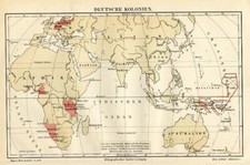 1898 colonie tedesche usato  Pescara