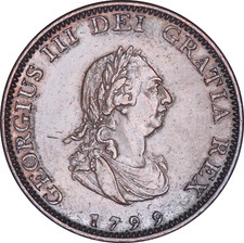 1799 king george for sale  SOUTHEND-ON-SEA