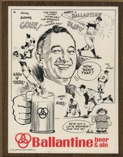 Ballantine beer baseball for sale  Toledo
