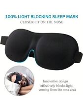 Máscara estereoscópica para dormir masculina feminina máscara de viagem acolchoada macia para dormir comprar usado  Enviando para Brazil