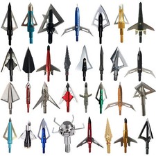 12pc hunting broadheads d'occasion  Expédié en Belgium