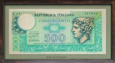 Quadro collezione banconota usato  Valva