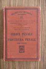Manuale hoepli codice usato  Torino