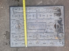 Galvanised metal manhole for sale  SHOREHAM-BY-SEA