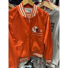 Jaqueta Vintage 1980 Chalk Line Tampa Bay Buccaneers Creamsicle Dupla Face P, usado comprar usado  Enviando para Brazil