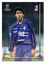 Raul Gonzalez RC Topps Lost Rookie - Real Madrid  comprar usado  Enviando para Brazil