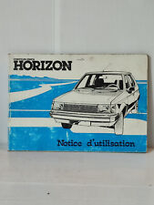 Simca chrysler horizon d'occasion  Châteauroux