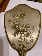 Usado, Espelho antigo vintage com flores 14"" comprar usado  Enviando para Brazil