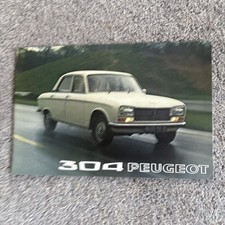 Peugeot 304 brochure for sale  STOKE-ON-TRENT