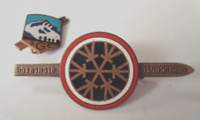 Vintage ski enamel for sale  Shipping to Ireland