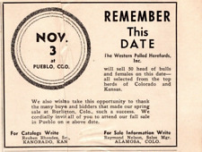 1948 print western for sale  Fort Collins