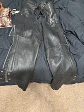Biker chaps leather for sale  Whitehouse