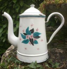 Ancienne cafetière émaillée d'occasion  Châteauroux