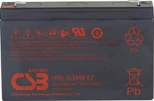 Używany, Akumulator ołowiowy CSB Battery HRL 634W AGM 6V 8,4 Ah Towar B na sprzedaż  PL