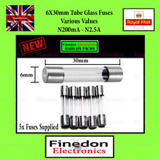 Pack 6x30mm glass for sale  WEYMOUTH