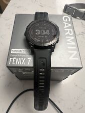 Garmin fenix sapphire for sale  Waxahachie