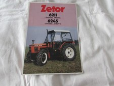 @Zetor 6211 2WD, 6245 4WD Broszura ciągnika @ na sprzedaż  Wysyłka do Poland