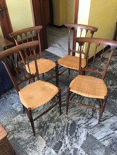 Set sedie chiavarine usato  Chiavari