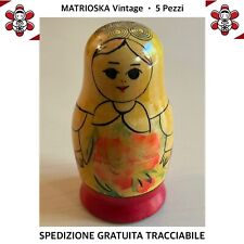 Matrioska classica vintage usato  Pomezia