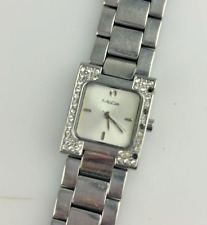 Relógio Modo por Setor Feminino Formato Quadrado 22 mm Aço Quartzo Strass Usado comprar usado  Enviando para Brazil