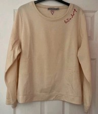 Oasis jumper love for sale  LOUGHBOROUGH