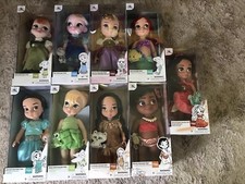 Disney Store Ariel Anna Elsa Jasmine Merida Lilo Roszpunka Animator Maluch Lalka na sprzedaż  Wysyłka do Poland