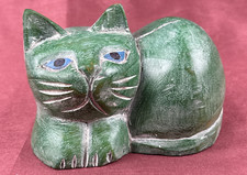 Holz grüne katze gebraucht kaufen  Volkach
