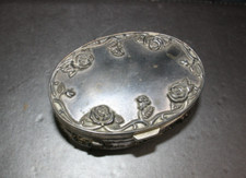 vintage trinket box silver for sale vintage trinket box silver for sale DUNSTABLE