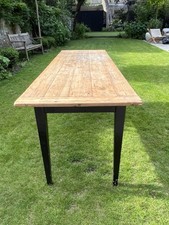 Solid wood table for sale  LONDON