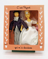 Poupées peynet mariés d'occasion  Sauveterre-de-Comminges