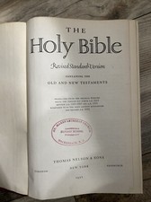 1952 holy bible for sale 1952 holy bible for sale  Jackson