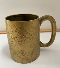 Brass tankard vintage for sale  PLYMOUTH