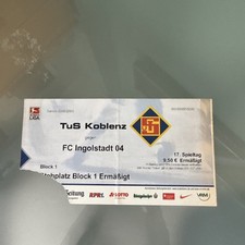 Eintrittskarte ticket tus gebraucht kaufen  Koblenz