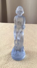 Blue glass lady for sale  CHATTERIS