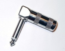 10pc 1/4" (6.35mm) Mono Ts ângulo Direito Cabo Guitarra Plug Telefone Conector Macho comprar usado  Enviando para Brazil