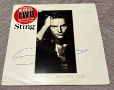 STING Vinil Assinado à Mão Nothing Like The Sun LP 1987 Festival Records AM Vintage comprar usado  Enviando para Brazil