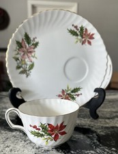 Antigo Conjunto de Xícara de Chá e Lanche de Natal Ridgway Royal Adderley RARO 10 peças Conjunto comprar usado  Enviando para Brazil