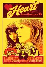 Heart 1978 concert for sale  Essex