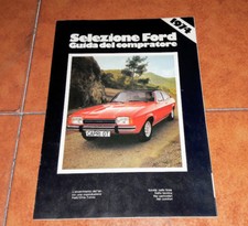 Brochure Advertisement Guide Ford Capri Escort Mustang Taunus Consul Granada 974 comprar usado  Enviando para Brazil
