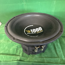 Subwoofer Critical Mass SS 10” alto-falante poli 1000 Watts SS comprar usado  Enviando para Brazil