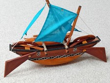 Holz modellboot katamaran gebraucht kaufen  Sangerhausen