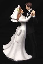 Linda estatueta de casamento de porcelana romana noiva e noivo nova 6" de altura 99740 comprar usado  Enviando para Brazil