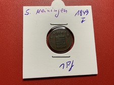 Sachsen pfennig 1849 gebraucht kaufen  Berlin