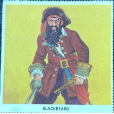 3 1950 Golden Book Pirate Blackbeard Stamps comprar usado  Enviando para Brazil