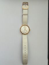 Relógio feminino CALVIN KLEIN accent k2y236 couro branco CK FABRICADO NA SUÍÇA   comprar usado  Enviando para Brazil
