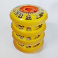 QUATRO rodas de hóquei em linha Hyper Duality • 80MM • 76A • micro cubo • usadas comprar usado  Enviando para Brazil