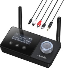 Transmissor Bluetooth antena dupla para TV receptor Bluetooth 5.3 3 em 1 a 2 He, usado comprar usado  Enviando para Brazil
